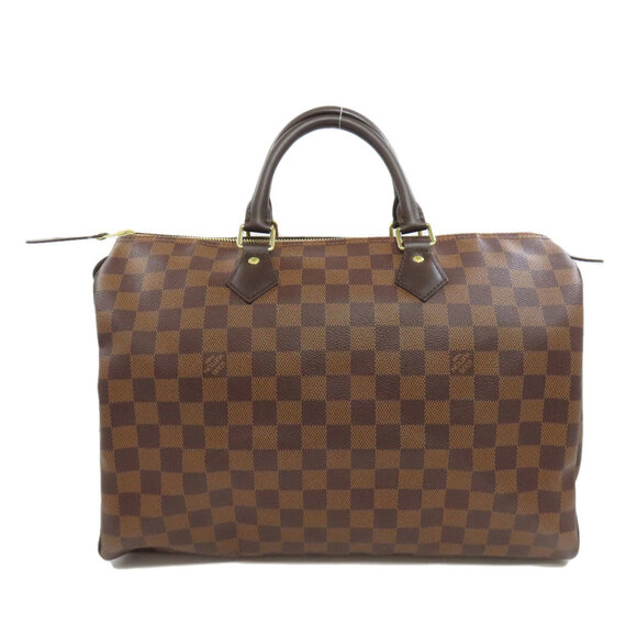 LOUIS VUITTON Brown Damier Speedy 35 Boston Bag - Picture 1 of 11